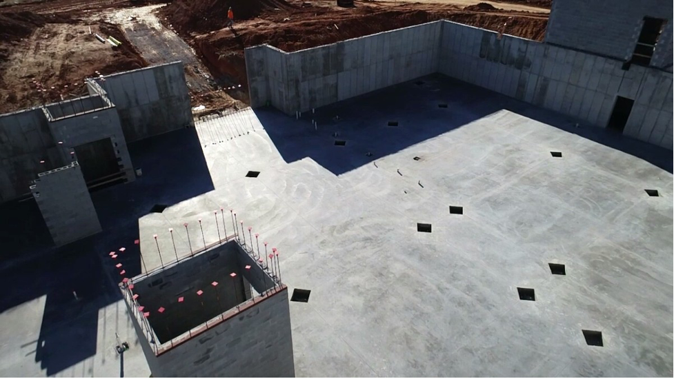 Concrete Slab on Grain